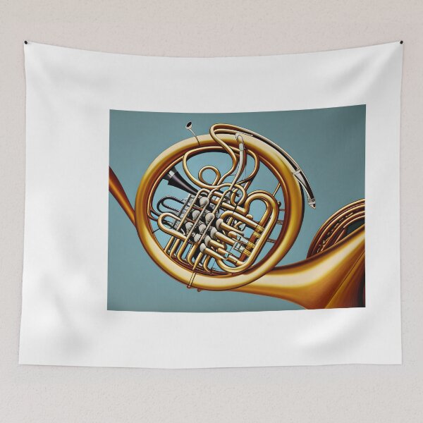 Item preview, French Horn (Styled) designed and sold by ArteTeoma.