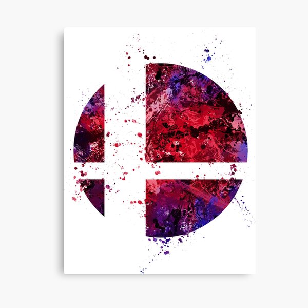 Super Smash Splatter Canvas Print