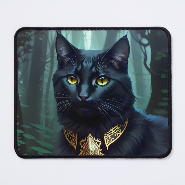 Item preview, Black Cat - Modern Digital Art designed and sold by Ai-michiart.