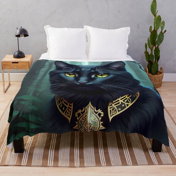 Item preview, Black Cat - Modern Digital Art designed and sold by Ai-michiart.