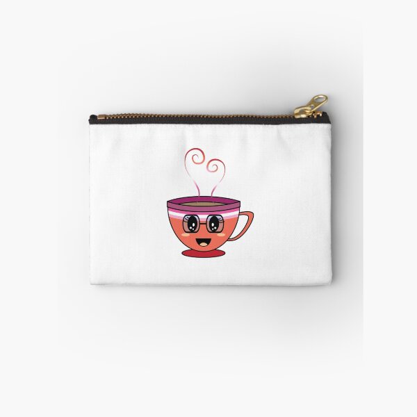 Item preview, Equalitea Lesbian Flag Pride w/ lashes and tall glasses designed and sold by qteapiecastle.