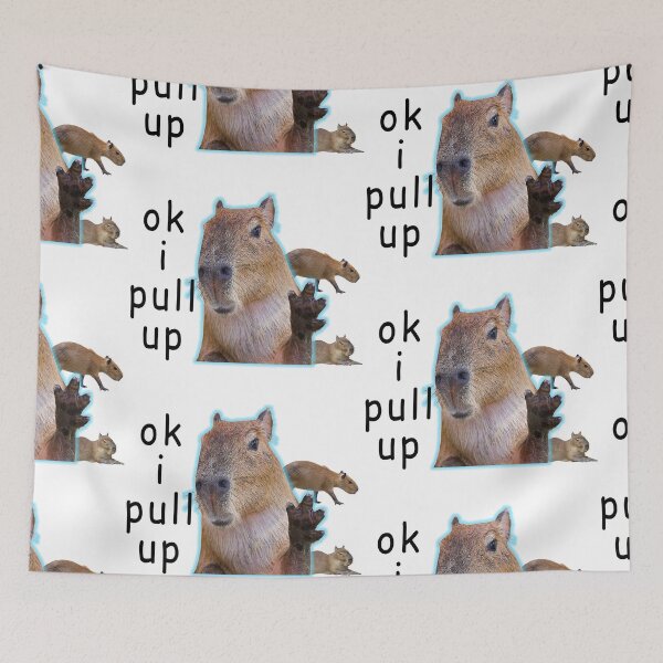 Item preview, ok, levanto la camiseta del meme capibara designed and sold by KatyaDesigns.