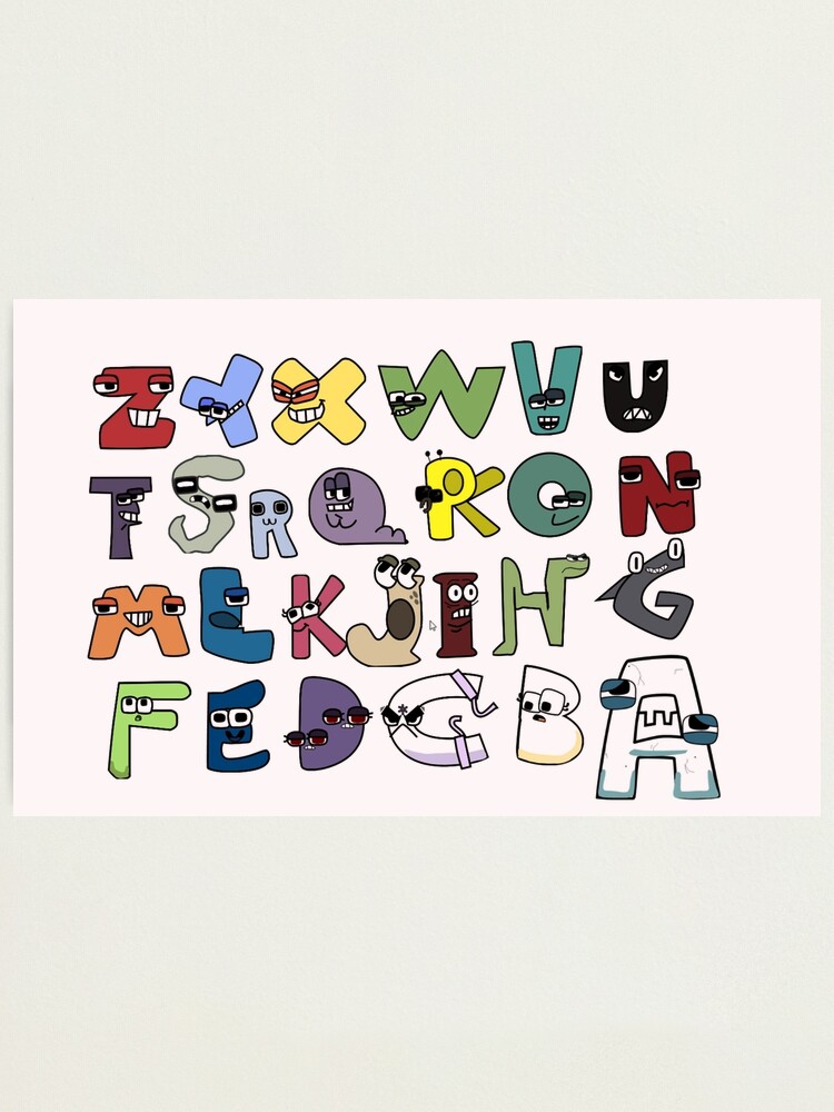 alphabet lore U Art Print for Sale by MohammedMJ