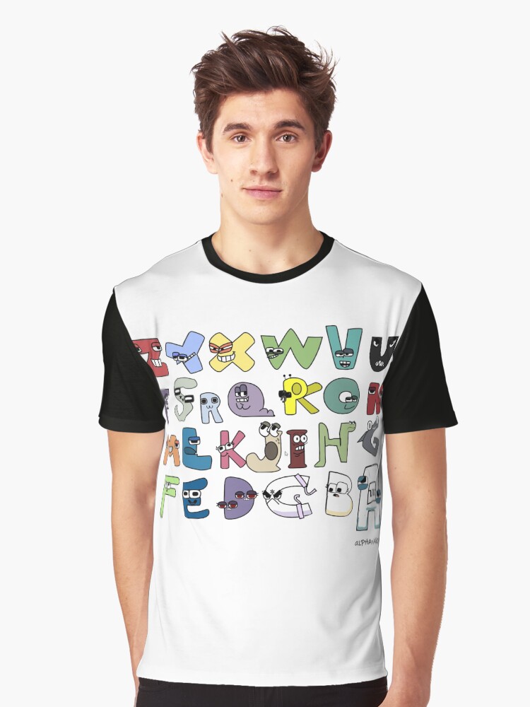 Letter A Alphabet Lore Kids T-Shirt for Sale by TheBullishRhino