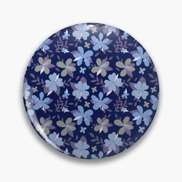 Item preview, Blue Romantic Flowers designed and sold by Ale's Art.