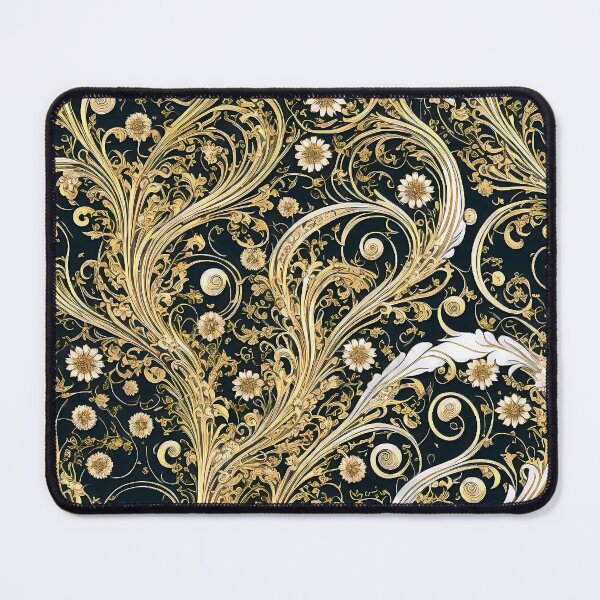 Item preview, Vintage Art Nouveau Alphonse Mucha Flower Texture designed and sold by entwithanaxe.