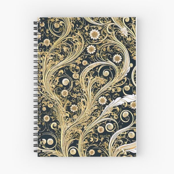 Item preview, Vintage Art Nouveau Alphonse Mucha Flower Texture designed and sold by entwithanaxe.