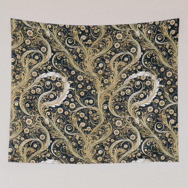 Item preview, Vintage Art Nouveau Alphonse Mucha Flower Texture designed and sold by entwithanaxe.