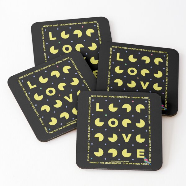 Item preview, PMD00415 Progressive Movement Designs LOVE message for any day of the year or Valentine's for Progressives Bernie Sanders supporters or democrats designed and sold by ProgressiveLeft.