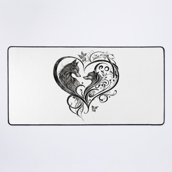 Item preview, Fox and Wolf Heart Swirl designed and sold by A-Artistries.