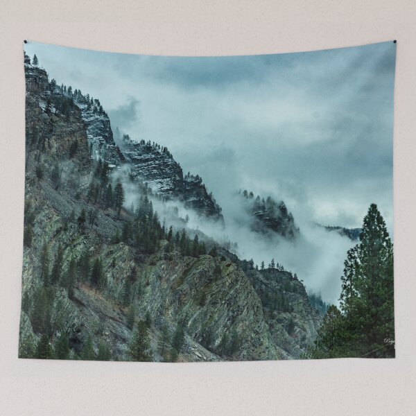 Item preview, Clouds in the Bad Rock Canyon designed and sold by Bryan Spellman.