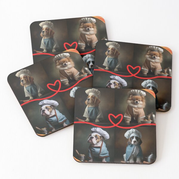 Item preview, Cooking in Style The Four Canine Chefs designed and sold by geartes.