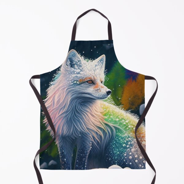 Item preview, Snow Fox Watercolor designed and sold by Travelslightly.