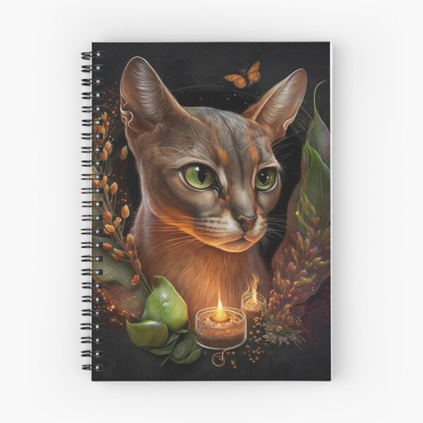 Item preview, Abyssinian Cat Nature Theme designed and sold by Nocturne  Paws.