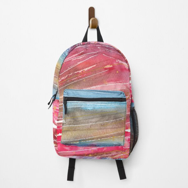 Item preview, Nature and landscape, mountains, red and blue designed and sold by anaozzart.