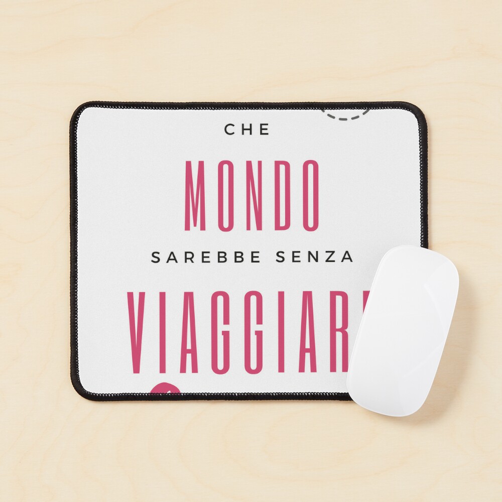 Item preview, Mouse Pad designed and sold by viaggisenzacash.