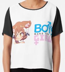 Boys Make The Best Girls Chiffon Top