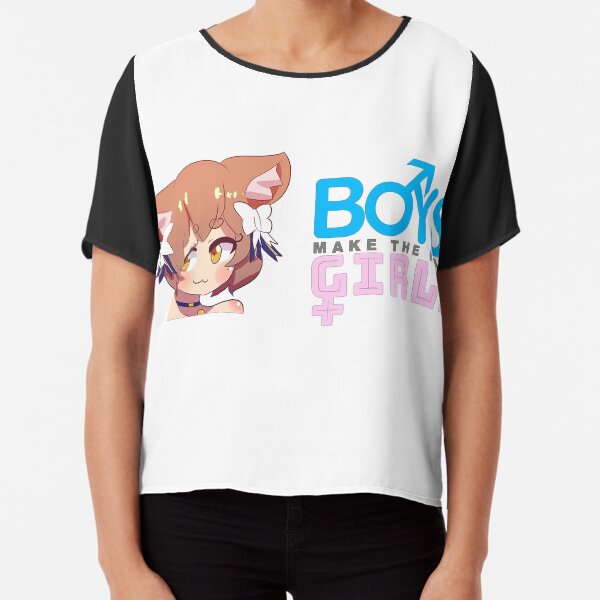 Boys Make The Best Girls Chiffon Top
