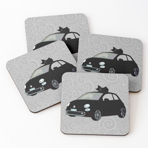Artikelvorschau, Schläfrige Katze auf schwarzem Cinquecento entworfen und verkauft von QuirkyCatz.