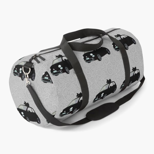 Item preview, Sleepy cat on black cinquecento designed and sold by QuirkyCatz.