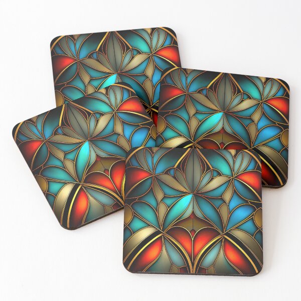 Item preview, Geometric Visions: A Dynamic Display Pattern designed and sold by Glassmaster.
