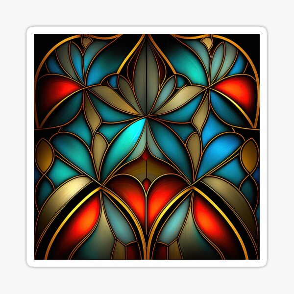 Artikel-Vorschau von Geometrische Visionen: Ein dynamisches Anzeigemuster, designt und verkauft von Glassmaster.