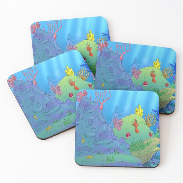 Item preview, Coral reef without fish designed and sold by Rageman0329.