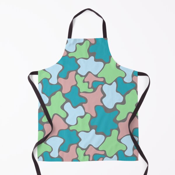 Item preview, 1940s Inspired Textile Print | Multicolored Abstract Blobs designed and sold by clubnoirai.