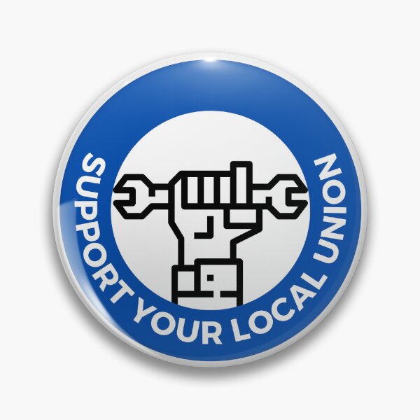 Item preview, Support Your Local Union l Blue designed and sold by GabbyC03.