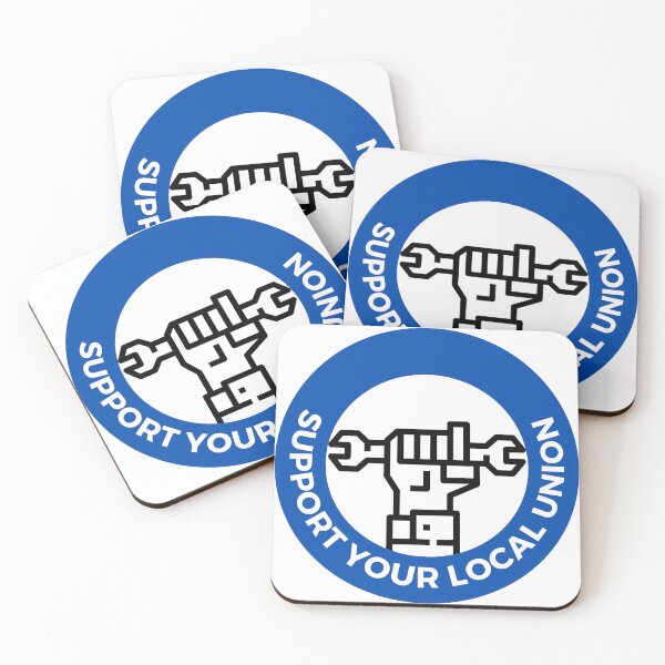 Item preview, Support Your Local Union l Blue designed and sold by GabbyC03.