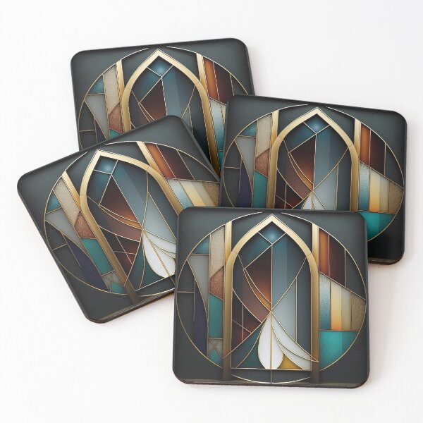 Item preview, Metallic Minimalism: A Sleek Take Pattern designed and sold by Glassmaster.