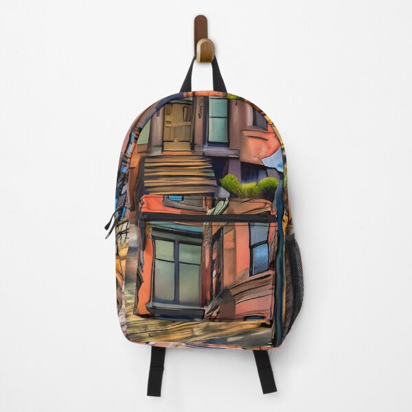 Item preview, Brownstone Building designed and sold by LRenee Art Studio.