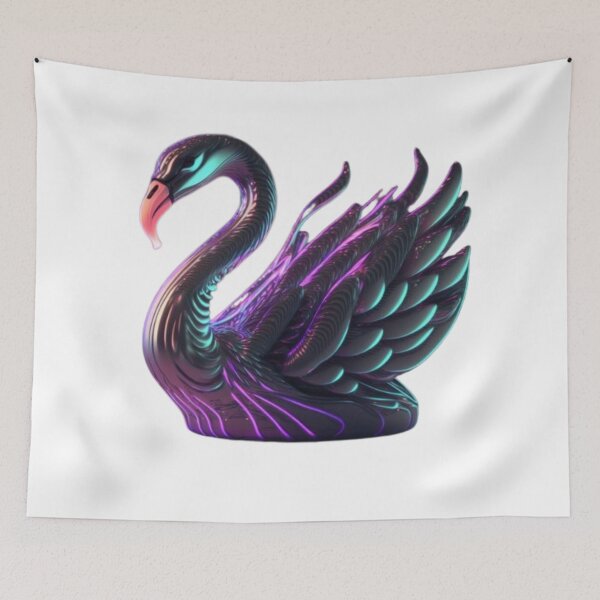 Item preview, Beautiful Swan - Glassy body designed and sold by GloriousArtSKD.