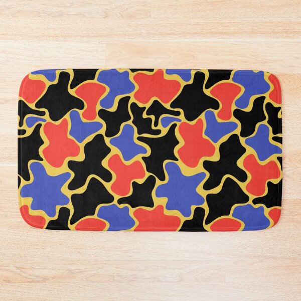 Item preview, 1940s Inspired Textile Print | Multicolored Abstract Blobs II designed and sold by clubnoirai.