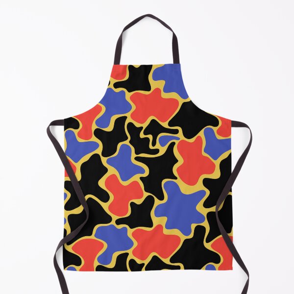 Item preview, 1940s Inspired Textile Print | Multicolored Abstract Blobs II designed and sold by clubnoirai.