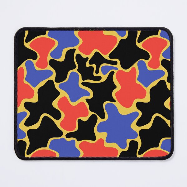Item preview, 1940s Inspired Textile Print | Multicolored Abstract Blobs II designed and sold by clubnoirai.