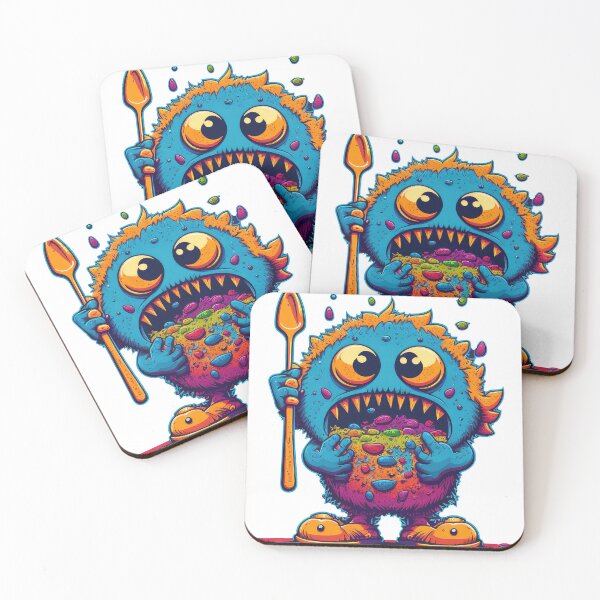 Item preview, Foodie Frenzy Monster designed and sold by FunnyFur.