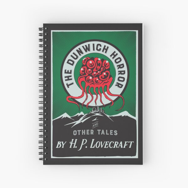 The Dunwich Horror book cover Spiral Notebook