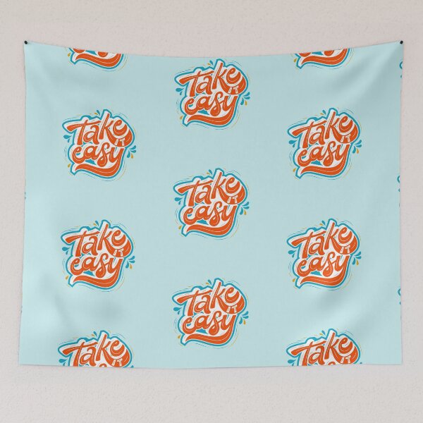 Item preview, Take it Easy - Inspirational and Motivational Quote designed and sold by greenoriginals.