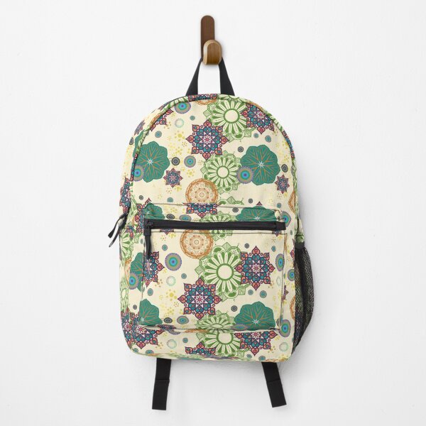 Item preview, floral pattern and mandala, Illustration of elegant flowers combined with mandala shapes. designed and sold by Malogue.
