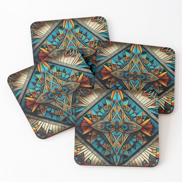 Item preview, Ethnic Elegance Pattern designed and sold by Glassmaster.