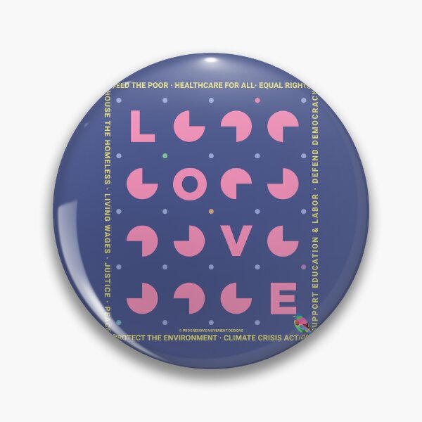 Item preview, PMD00422 Progressive Movement Designs LOVE for any day or Valentines for Progressives Bernie Sanders supporters or Democrats designed and sold by ProgressiveLeft.