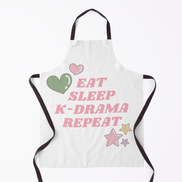 Item preview, Eat Sleep K-Drama Repeat designed and sold by MeetMatilda.