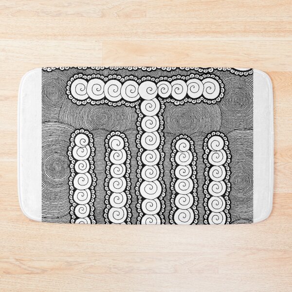 Item preview, T | Pen and Ink | Swirling Art | Doodle Art designed and sold by Destination-Izz.