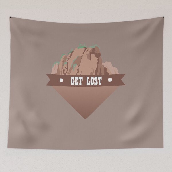 Item preview, Get Lost designed and sold by Lil-Bit-Batty.