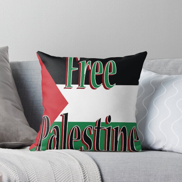 Artikelvorschau, Kostenloser Palästina-Text mit palästinensischer Flagge entworfen und verkauft von FinnDesigns.