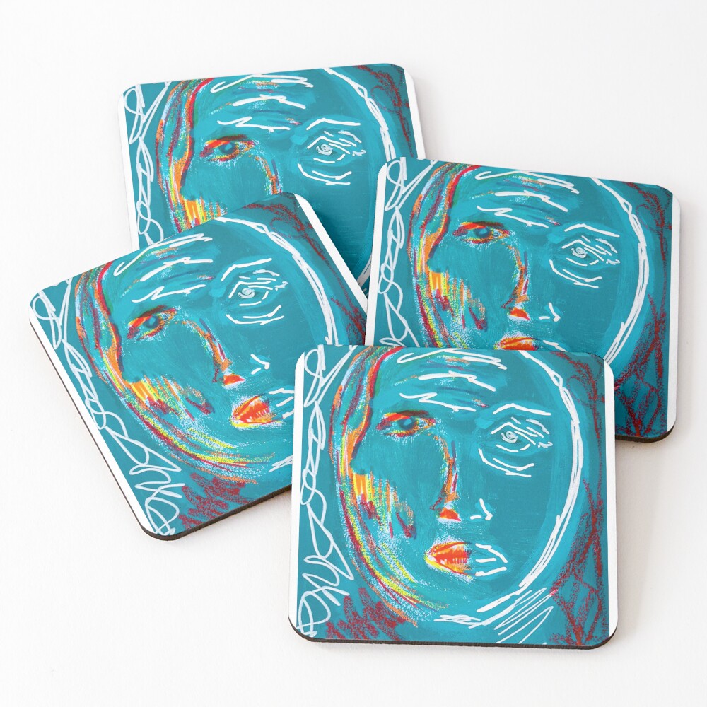 Item preview, Coasters (Set of 4) designed and sold by RootsofAtlas.