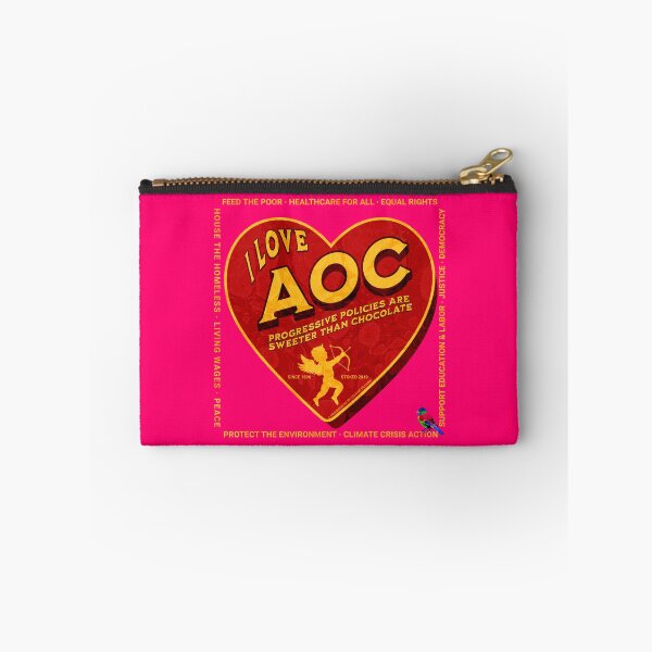 Item preview, PMD00419 Progressive Movement Designs I Love AOC Alexandria Ocasio Cortez Progressive Policy progress goals for Bernie Sanders supporter progressives designed and sold by ProgressiveLeft.