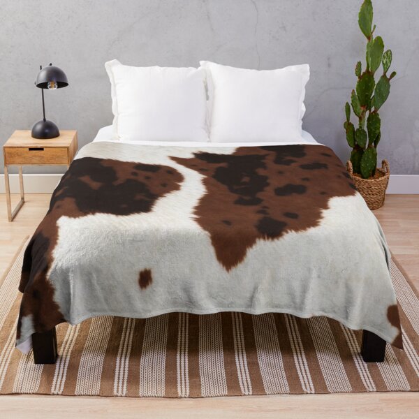 Item preview, Cow Hide Animal Print Tan and Black Western Pattern designed and sold by trajeado14.
