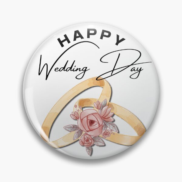 Item preview, Happy Wedding Day Rings designed and sold by indepthdesigns.